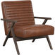 Peyton Bravo Cognac Lounge Chair